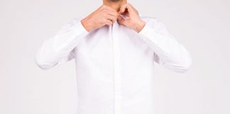 Koszula z mankietami na spinki